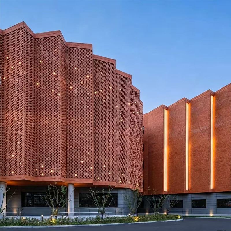 Steel Terracotta Curtain Wall System high quality